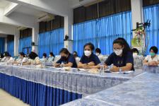 คณะผู้บริหารเทศบาลนครแม่สอดลงพื้นที่ตรวจเยี่ยม มอบนโยบายการจัดการศึกษา และจัดประชุมครูประจำเดือนกรกฏาคม 2565 โรงเรียนเทศบาลวัดชุมพลคีรี