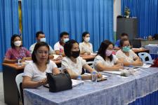 คณะผู้บริหารเทศบาลนครแม่สอดลงพื้นที่ตรวจเยี่ยม มอบนโยบายการจัดการศึกษา และจัดประชุมครูประจำเดือนกรกฏาคม 2565 โรงเรียนเทศบาลวัดชุมพลคีรี