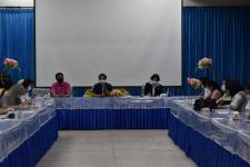 คณะผู้บริหารเทศบาลนครแม่สอดลงพื้นที่ตรวจเยี่ยม มอบนโยบายการจัดการศึกษา และจัดประชุมครูประจำเดือนกรกฏาคม 2565 โรงเรียนเทศบาลวัดชุมพลคีรี