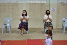 เทศบาลนครแม่สอด โดยโรงเรียนเทศบาลวัดชุมพลคีรีจัดโครงการกิจกรรมฝึกจิตสมาธิสำหรับเด็กปฐมวัย