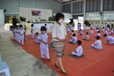 เทศบาลนครแม่สอด โดยโรงเรียนเทศบาลวัดชุมพลคีรีจัดโครงการกิจกรรมฝึกจิตสมาธิสำหรับเด็กปฐมวัย