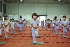 เทศบาลนครแม่สอด โดยโรงเรียนเทศบาลวัดชุมพลคีรีจัดโครงการกิจกรรมฝึกจิตสมาธิสำหรับเด็กปฐมวัย