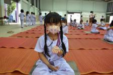 เทศบาลนครแม่สอด โดยโรงเรียนเทศบาลวัดชุมพลคีรีจัดโครงการกิจกรรมฝึกจิตสมาธิสำหรับเด็กปฐมวัย