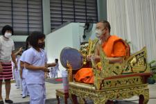 เทศบาลนครแม่สอด โดยโรงเรียนเทศบาลวัดชุมพลคีรีจัดโครงการกิจกรรมฝึกจิตสมาธิสำหรับเด็กปฐมวัย