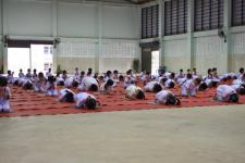 เทศบาลนครแม่สอด โดยโรงเรียนเทศบาลวัดชุมพลคีรีจัดโครงการกิจกรรมฝึกจิตสมาธิสำหรับเด็กปฐมวัย