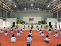 เทศบาลนครแม่สอด โดยโรงเรียนเทศบาลวัดชุมพลคีรีจัดโครงการกิจกรรมฝึกจิตสมาธิสำหรับเด็กปฐมวัย