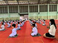 เทศบาลนครแม่สอด โดยโรงเรียนเทศบาลวัดชุมพลคีรีจัดโครงการกิจกรรมฝึกจิตสมาธิสำหรับเด็กปฐมวัย