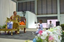 เทศบาลนครแม่สอด โดยโรงเรียนเทศบาลวัดชุมพลคีรีจัดโครงการกิจกรรมฝึกจิตสมาธิสำหรับเด็กปฐมวัย