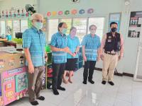 นายกเทศมนตรีนครแม่สอด พร้อมคณะผู้บริหาร ลงตรวจเยี่ยมศูนย์พัฒนาเด็กเล็กวัดอรัญญาเขต