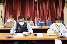 ฝ่ายแผนฯ จัดประชุมคณะกรรมการพัฒนาท้องถิ่นเทศบาลนครแม่สอด การประชุมพิจารณาร่างแผนพัฒนาท้องถิ่น (พ.ศ.2566-2570)เพิ่มเติม ครั้งที่ 2