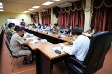 ฝ่ายแผนฯ จัดประชุมคณะกรรมการพัฒนาท้องถิ่นเทศบาลนครแม่สอด การประชุมพิจารณาร่างแผนพัฒนาท้องถิ่น (พ.ศ.2566-2570)เพิ่มเติม ครั้งที่ 2