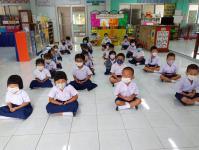 เทศบาลนครแม่สอด โดยศูนย์พัฒนาเด็กเล็กวัดอรัญญเขตจัดโครงการกิจกรรมพัฒนาผู้เรียนด้านคุณธรรม จริยธรรม ประจำปีการศึกษา 2565