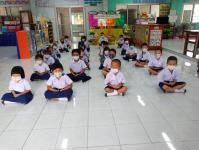 เทศบาลนครแม่สอด โดยศูนย์พัฒนาเด็กเล็กวัดอรัญญเขตจัดโครงการกิจกรรมพัฒนาผู้เรียนด้านคุณธรรม จริยธรรม ประจำปีการศึกษา 2565
