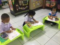 เทศบาลนครแม่สอด โดยศูนย์พัฒนาเด็กเล็กวัดอรัญญเขตจัดโครงการกิจกรรมพัฒนาผู้เรียนด้านคุณธรรม จริยธรรม ประจำปีการศึกษา 2565