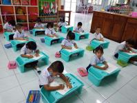 เทศบาลนครแม่สอด โดยศูนย์พัฒนาเด็กเล็กวัดอรัญญเขตจัดโครงการกิจกรรมพัฒนาผู้เรียนด้านคุณธรรม จริยธรรม ประจำปีการศึกษา 2565