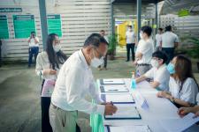 เทศบาลนครแม่สอด จัดกิจกรรมแห่เทียนจำนำพรรษา ประจำปี 2565