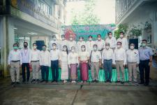 เทศบาลนครแม่สอด จัดกิจกรรมแห่เทียนจำนำพรรษา ประจำปี 2565