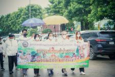 เทศบาลนครแม่สอด จัดกิจกรรมแห่เทียนจำนำพรรษา ประจำปี 2565