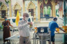 เทศบาลนครแม่สอด จัดกิจกรรมแห่เทียนจำนำพรรษา ประจำปี 2565