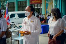 เทศบาลนครแม่สอด จัดกิจกรรมแห่เทียนจำนำพรรษา ประจำปี 2565