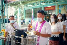 เทศบาลนครแม่สอด จัดกิจกรรมแห่เทียนจำนำพรรษา ประจำปี 2565