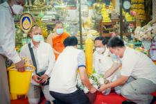 เทศบาลนครแม่สอด จัดกิจกรรมแห่เทียนจำนำพรรษา ประจำปี 2565