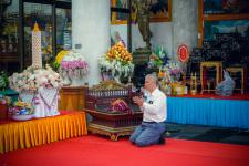 เทศบาลนครแม่สอด จัดกิจกรรมแห่เทียนจำนำพรรษา ประจำปี 2565