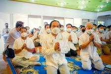 เทศบาลนครแม่สอดร่วมกับวัดแม่ซอดหน้าด่าน ร่วมสืบสานประเพณีแล้อุ๊ปั๊ดตะก่า ประจำปี 2565