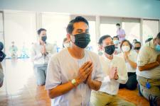 เทศบาลนครแม่สอดร่วมกับวัดแม่ซอดหน้าด่าน ร่วมสืบสานประเพณีแล้อุ๊ปั๊ดตะก่า ประจำปี 2565