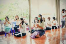 เทศบาลนครแม่สอดร่วมกับวัดแม่ซอดหน้าด่าน ร่วมสืบสานประเพณีแล้อุ๊ปั๊ดตะก่า ประจำปี 2565