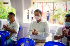 เทศบาลนครแม่สอดร่วมกับวัดแม่ซอดหน้าด่าน ร่วมสืบสานประเพณีแล้อุ๊ปั๊ดตะก่า ประจำปี 2565