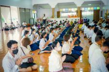 เทศบาลนครแม่สอดร่วมกับวัดแม่ซอดหน้าด่าน ร่วมสืบสานประเพณีแล้อุ๊ปั๊ดตะก่า ประจำปี 2565