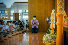 เทศบาลนครแม่สอดร่วมกับวัดแม่ซอดหน้าด่าน ร่วมสืบสานประเพณีแล้อุ๊ปั๊ดตะก่า ประจำปี 2565