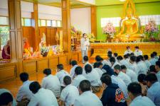 เทศบาลนครแม่สอดร่วมกับวัดแม่ซอดหน้าด่าน ร่วมสืบสานประเพณีแล้อุ๊ปั๊ดตะก่า ประจำปี 2565