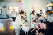 เทศบาลนครแม่สอดร่วมกับวัดแม่ซอดหน้าด่าน ร่วมสืบสานประเพณีแล้อุ๊ปั๊ดตะก่า ประจำปี 2565