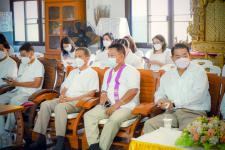 เทศบาลนครแม่สอดร่วมกับวัดแม่ซอดหน้าด่าน ร่วมสืบสานประเพณีแล้อุ๊ปั๊ดตะก่า ประจำปี 2565