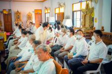 เทศบาลนครแม่สอดร่วมกับวัดแม่ซอดหน้าด่าน ร่วมสืบสานประเพณีแล้อุ๊ปั๊ดตะก่า ประจำปี 2565