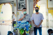 เทศบาลนครแม่สอดร่วมกับวัดแม่ซอดหน้าด่าน ร่วมสืบสานประเพณีแล้อุ๊ปั๊ดตะก่า ประจำปี 2565