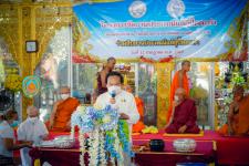 เทศบาลนครแม่สอดร่วมกับวัดแม่ซอดหน้าด่าน ร่วมสืบสานประเพณีแล้อุ๊ปั๊ดตะก่า ประจำปี 2565