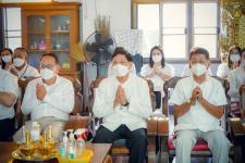 เทศบาลนครแม่สอดร่วมกับวัดแม่ซอดหน้าด่าน ร่วมสืบสานประเพณีแล้อุ๊ปั๊ดตะก่า ประจำปี 2565