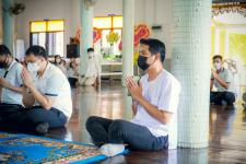 เทศบาลนครแม่สอดร่วมกับวัดแม่ซอดหน้าด่าน ร่วมสืบสานประเพณีแล้อุ๊ปั๊ดตะก่า ประจำปี 2565