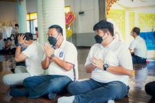 เทศบาลนครแม่สอดร่วมกับวัดแม่ซอดหน้าด่าน ร่วมสืบสานประเพณีแล้อุ๊ปั๊ดตะก่า ประจำปี 2565