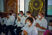 เทศบาลนครแม่สอดร่วมกับวัดแม่ซอดหน้าด่าน ร่วมสืบสานประเพณีแล้อุ๊ปั๊ดตะก่า ประจำปี 2565