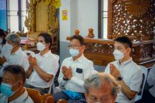 เทศบาลนครแม่สอดร่วมกับวัดแม่ซอดหน้าด่าน ร่วมสืบสานประเพณีแล้อุ๊ปั๊ดตะก่า ประจำปี 2565