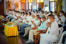 เทศบาลนครแม่สอดร่วมกับวัดแม่ซอดหน้าด่าน ร่วมสืบสานประเพณีแล้อุ๊ปั๊ดตะก่า ประจำปี 2565