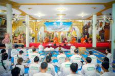 เทศบาลนครแม่สอดร่วมกับวัดแม่ซอดหน้าด่าน ร่วมสืบสานประเพณีแล้อุ๊ปั๊ดตะก่า ประจำปี 2565