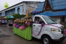 โรงเรียนในสังกัดเทศบาลนครแม่สอด จัดกิจกรรมแห่เทียนจำนำพรรษา ประจำปี 2565