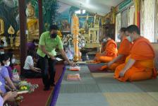 โรงเรียนในสังกัดเทศบาลนครแม่สอด จัดกิจกรรมแห่เทียนจำนำพรรษา ประจำปี 2565