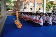 โรงเรียนในสังกัดเทศบาลนครแม่สอด จัดกิจกรรมแห่เทียนจำนำพรรษา ประจำปี 2565