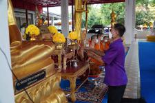 โรงเรียนในสังกัดเทศบาลนครแม่สอด จัดกิจกรรมแห่เทียนจำนำพรรษา ประจำปี 2565